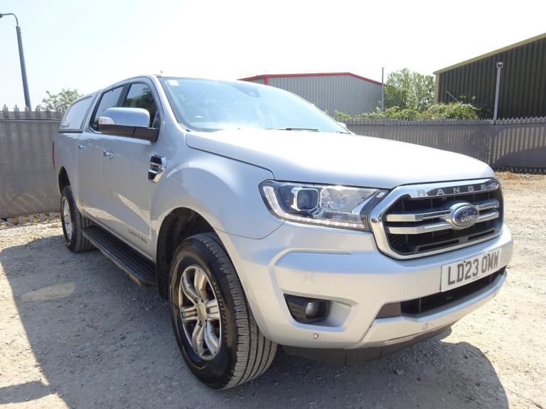 2023 23 REG FORD RANGER LIMITED ECOBLUE 4X4 DIESEL AUTO PICK UP DAMAGED SALVAGE