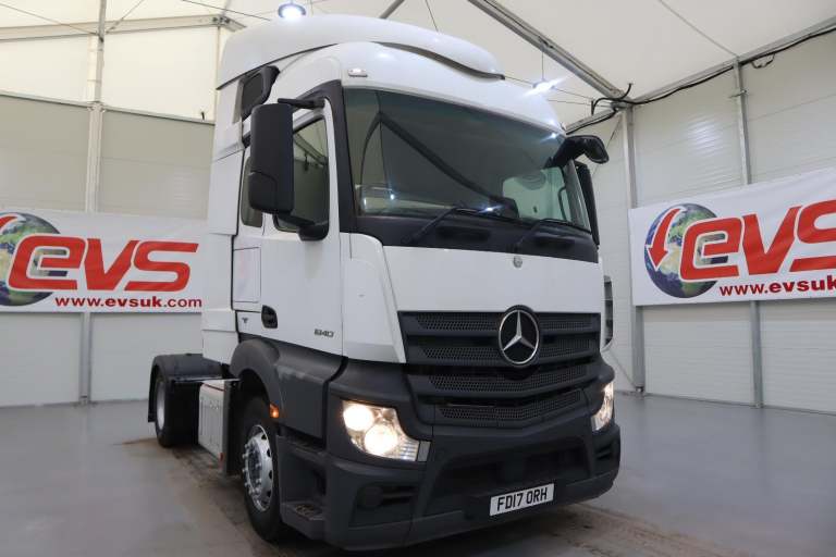 2017 (17 PLATE) Mercedes Benz ACTROS 1840 4x2 Euro 6 Tractor Units