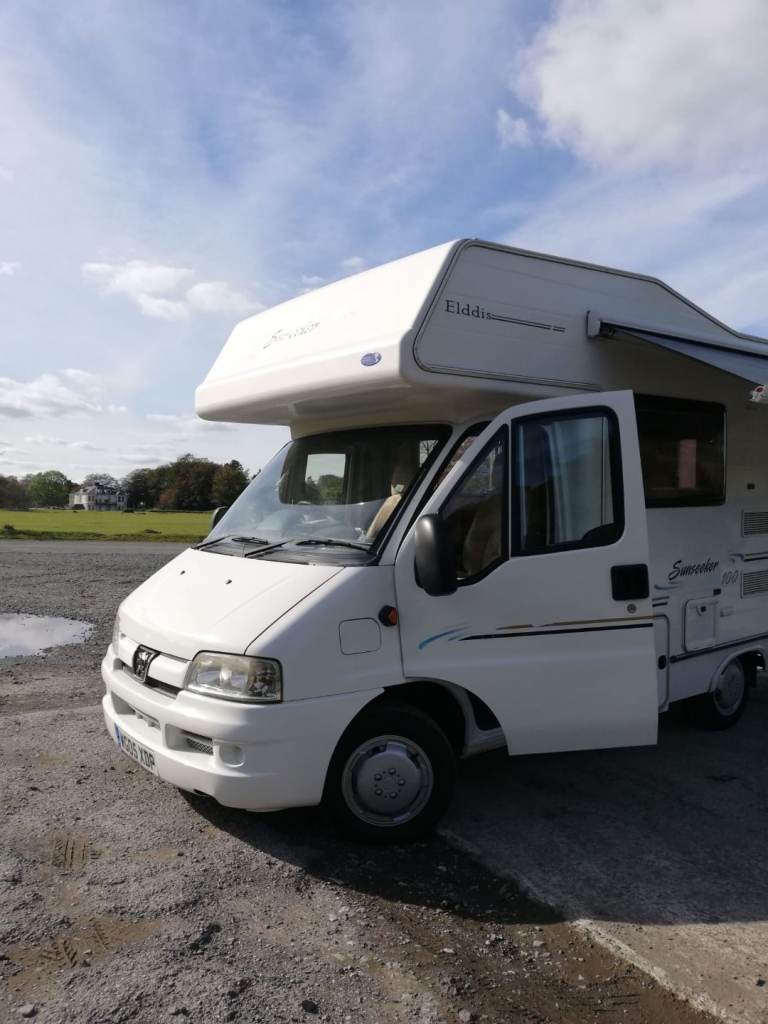 Elddis Sunseeker Motorhome Peugeot BOXER, 1.9 2005 4 Belt 4 Berth Hab Service REDUCED FOR QUICK SALE