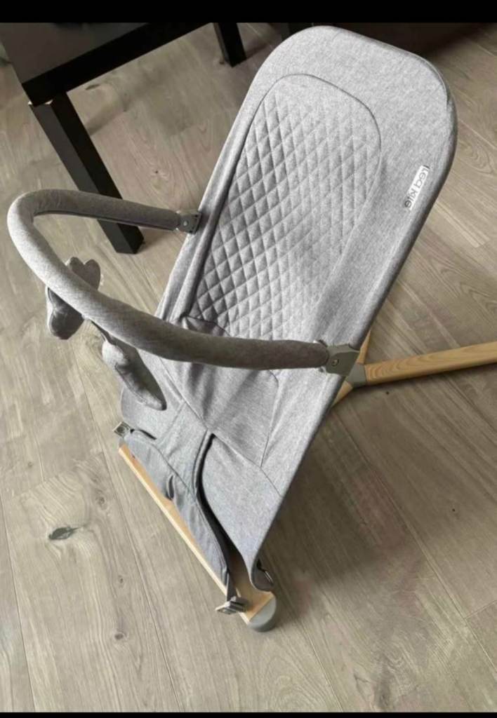 Red Kite Baya Baby Bouncer - Dove Grey