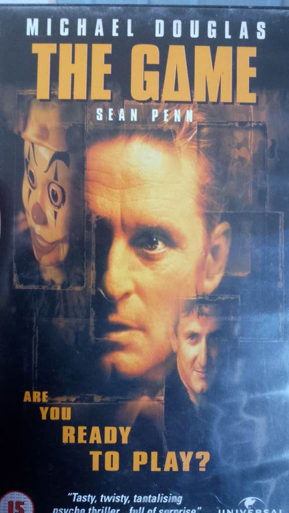 The Game VHS - Michael Douglas 
