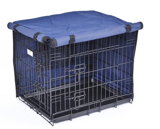 Settledown Premium Dog Crate, Weatherproof Cover, and Crate Mat