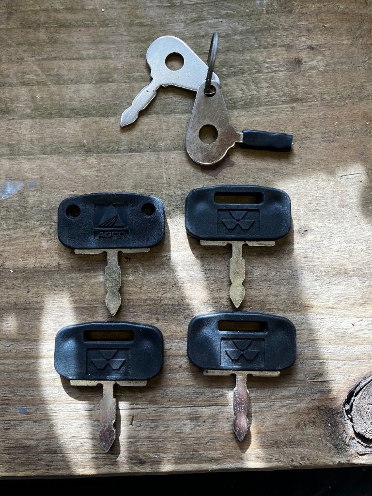 Massey Ferguson tractor ignition keys