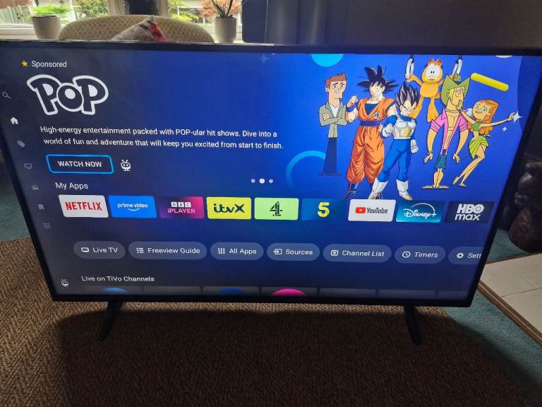 55inch 4k ultra HD smart tv 