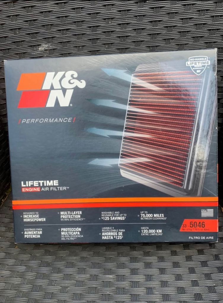 K&N 33-5046 Air Filter Performance fits Hyundai Tucson / Kia Sportage