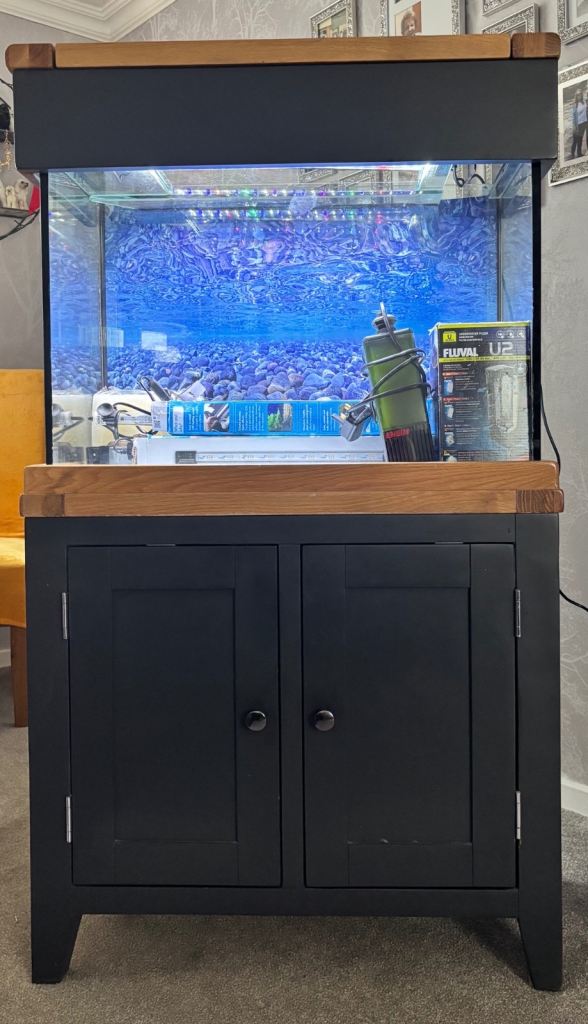 Large Fish Tank Aquarium with Cabinet Stand