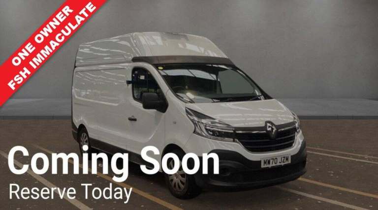 2021 70 RENAULT TRAFIC 2.0 DCI ENERGY 30 BUSINESS+ NO VAT LWB HIGH ROOF EURO 6 (
