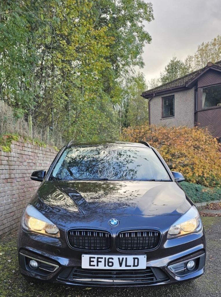 AUTOMATIC BMW 2 SERIES 218D LUXURY Grand Tourer Estate SUV MPV 2016 Semi Auto 5 door