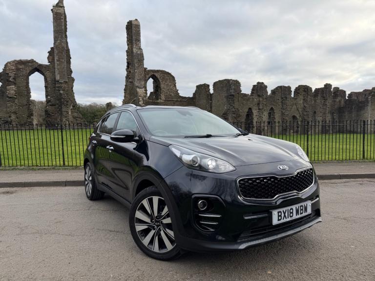 2018 Kia Sportage 1.7 CRDi ISG 3 5dr *12 MTH MOT* PAN ROOF* REAR TV'S  ESTATE Diesel Manual
