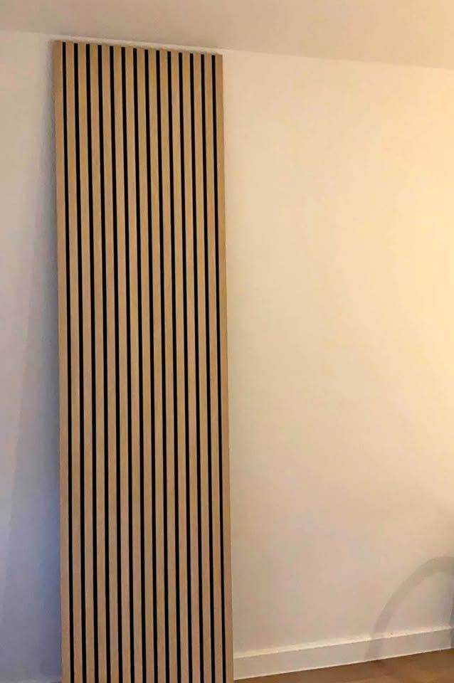 B&Q Wood Acoustic Wall Panels - 240 x 60cm - Free Delivery