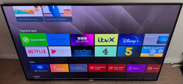 Sony Bravia 49 Inch 4K Ultra HD (3840 x 2160) TV – Model KD-49x8309c - 50 Inch TV