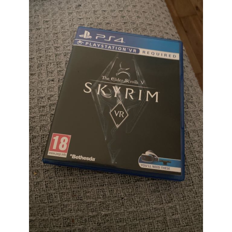 Ps4 vr skyrim game