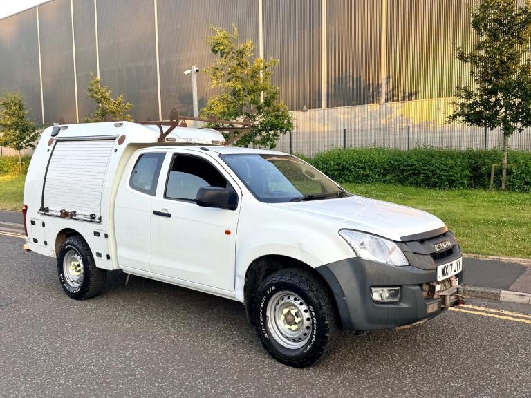 2017/17 ISUZU D-MAX 2.5 TD 4X4-KINGCAB UTILITY/WORKSHOP TRUCK-EX NATIONAL GRID!!