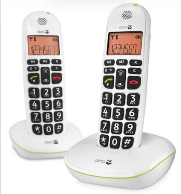 Doro cordless phone, large easy-to-read characters. Brand new in box  