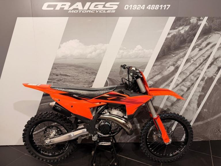 KTM 250 SX NEW 2027 MX BIKE IN STOCK AT CRAIGS MOTORCYCLES 