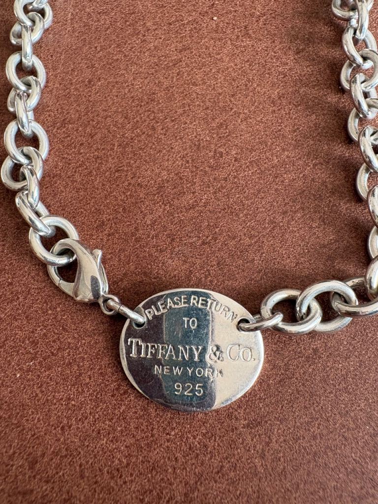Tiffany & Co. 925 Sterling Silver Bracelet – Good Condition