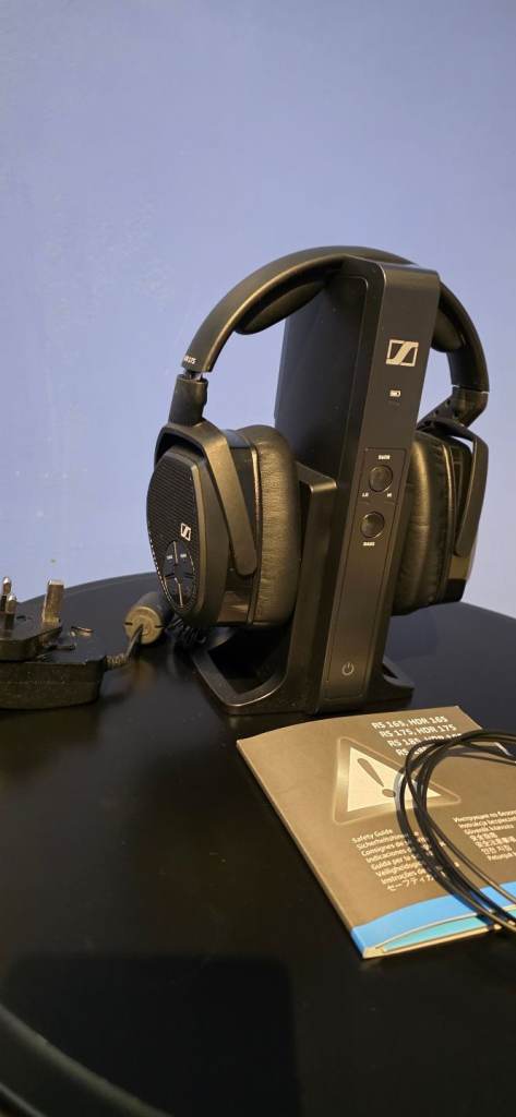 Sennheiser 175 Digital over ear headphones. 