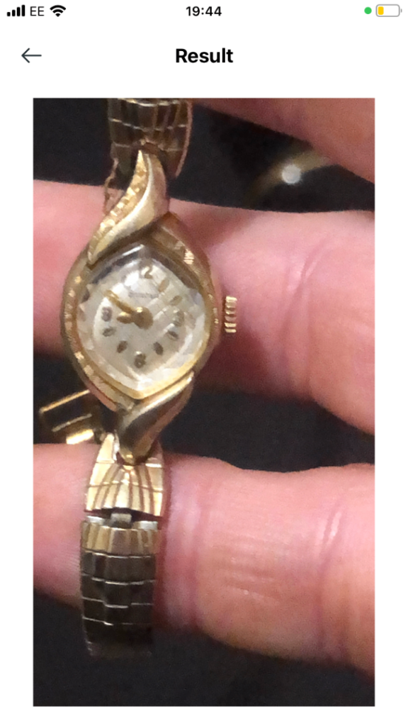 Rolled gold Bulova watch