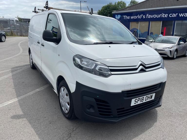 2018 Citroen Dispatch 1000 1.6 BlueHDi 115 Van Enterprise PANEL VAN Diesel Manual