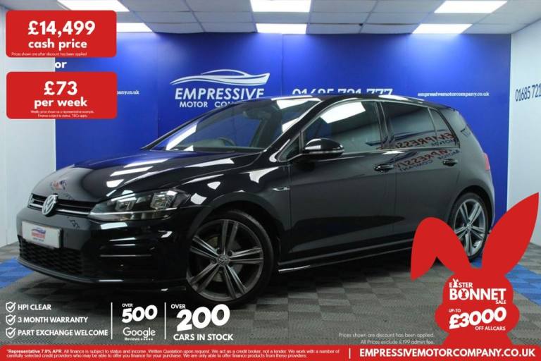 2020 20 VOLKSWAGEN GOLF 1.5 TSI EVO GPF R-LINE HATCHBACK 5DR PETROL DSG EURO 6 (