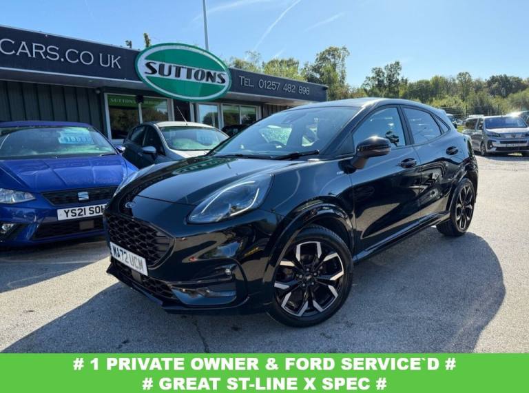 2022 Ford Puma 1.0T EcoBoost MHEV ST-Line X SUV 5dr Petrol Hybrid Manual Euro 6 (s/s) (125 HATCHB...