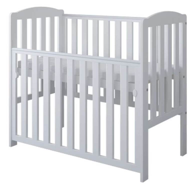 Baby Cot with Spring Mattress + Organic Sheets 