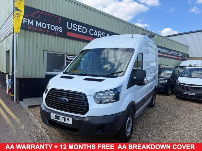 2018 18 FORD TRANSIT 2.0 350 ECOBLUE PANEL VAN 5DR DIESEL MANUAL FWD L2 H3 EURO