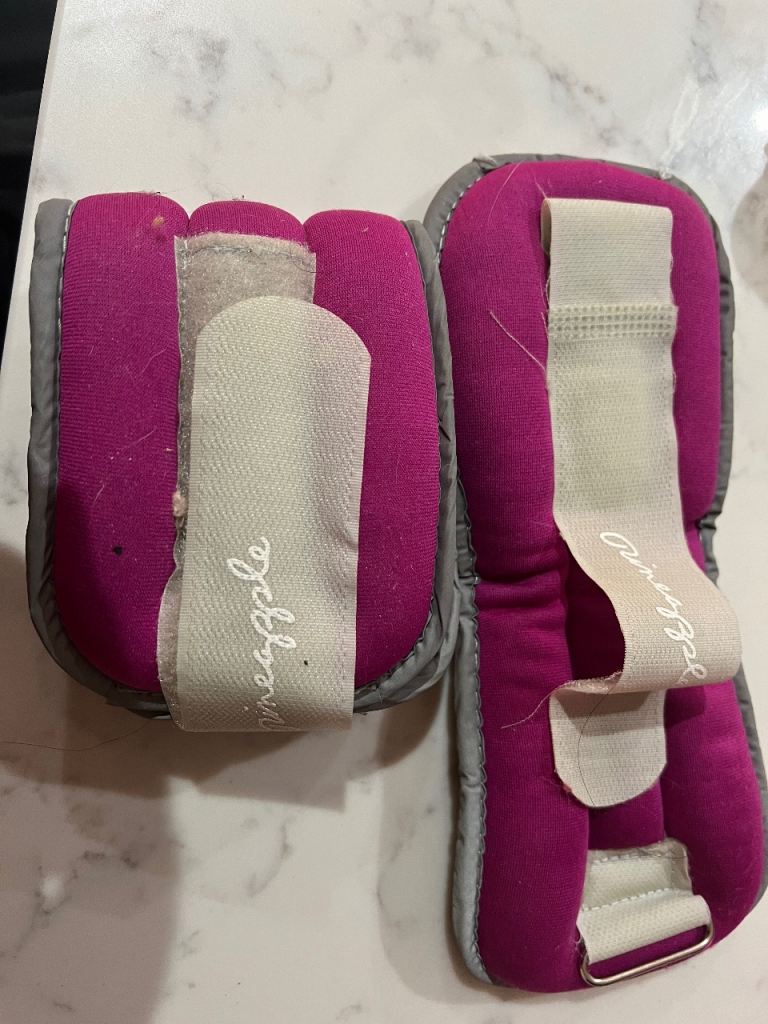 2x2.5kg ankle wrist weight bands