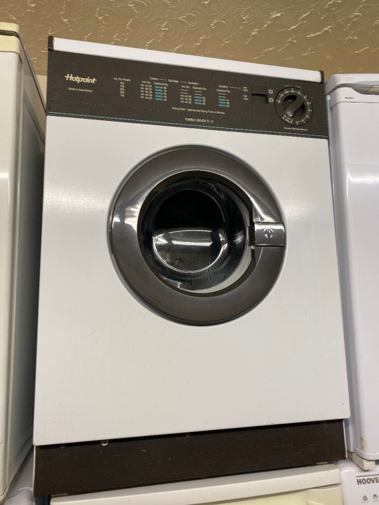 ✅📱WHITE HOTPOINT RETRO STYLE VENTED TUMBLE DRYER WE DELIVER