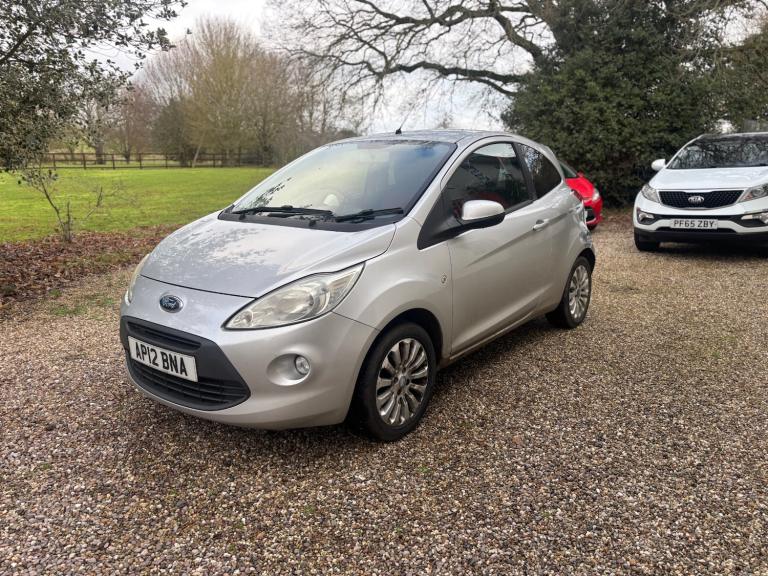2012 Ford Ka 1.2 Zetec 3dr [Start Stop] HATCHBACK Petrol Manual