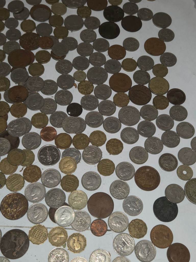 Joblot of old coins
