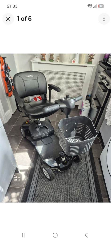 Pride Apex Rapid Mobility Scooter – Good Working Order