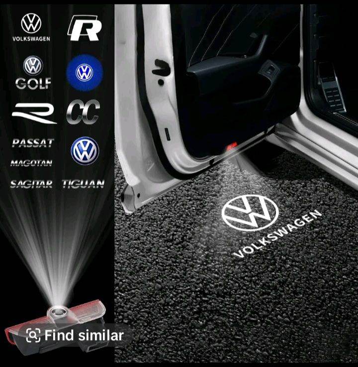 VW 'R Logo' door puddle lights x2