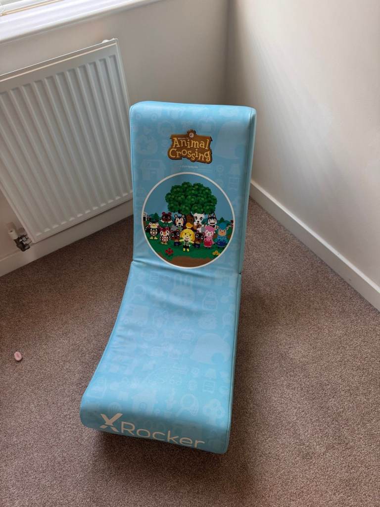 X-Rocker Animal Crossing Gaming Chair - Light Blue