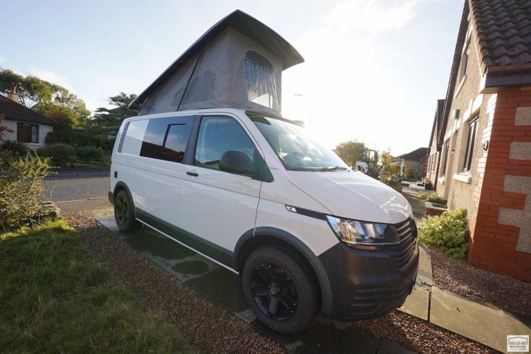 2023 VW Transporter, T6.1, Pop-top Campervan with 4-Berths, 4-Seatbelts. 