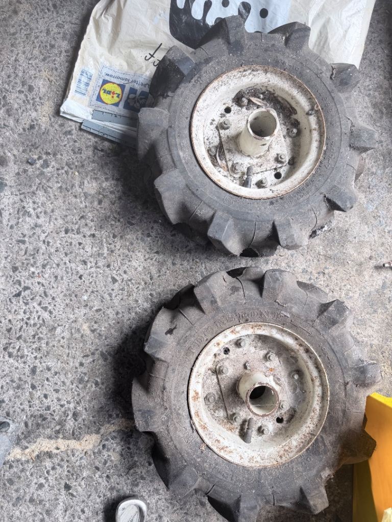 Pair of Agricultural / Rotavator Wheels & Tires – £60 ONO