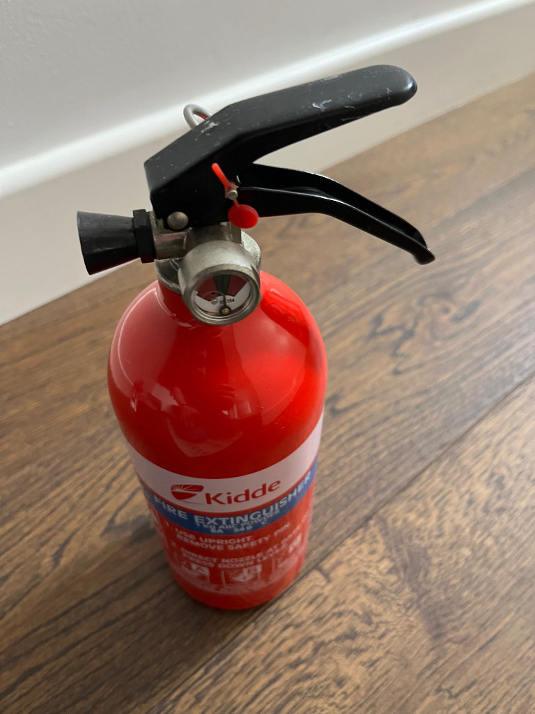 Kidde KS PD 1 G 1kg ABC Powder 8A 34B C Multi-Purpose Fire Extinguisher