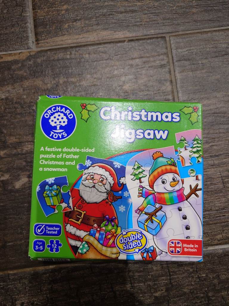 FREE - Orchard Toys Children's Christmas puzzle 12 pieces