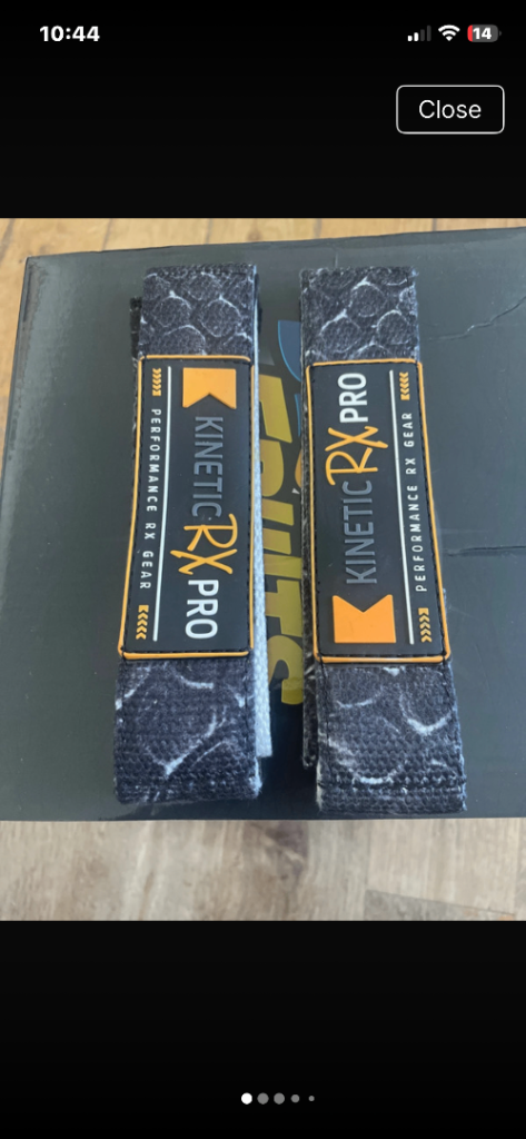 RX pro weightlifting straps 