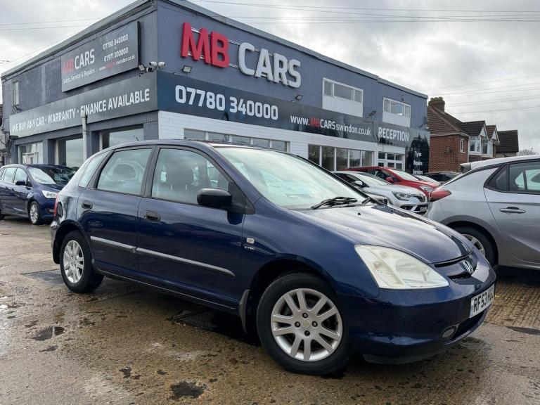 2003 Honda Civic 1.6 i-VTEC Inspire S 5dr HATCHBACK Petrol Manual