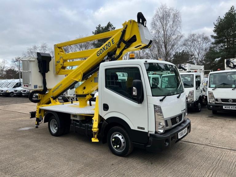 2015 Nissan Cabstar NT400 Manotti GDX20E Cherry Picker - TRADE EXPORT