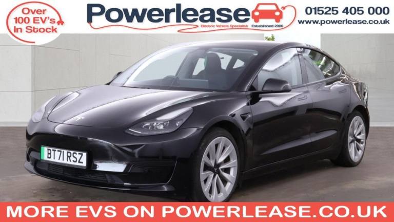 2021 Tesla Model 3 Standard Range Plus Saloon 4dr Electric Auto RWD (241 bhp) Saloon ELECTRIC Aut...