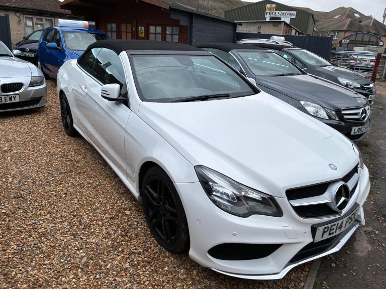 2014 Mercedes-Benz E Class 2.1 E220 CDI AMG Sport Cabriolet 2dr Diesel Diesel