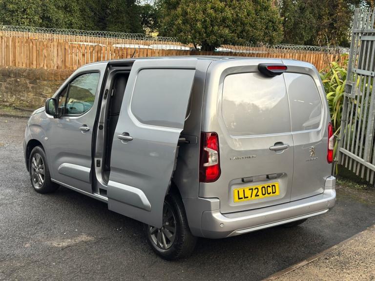 2022 Peugeot Partner 1.5 BlueHDi 1000 Asphalt Premium Standard Panel Van 5dr Diesel Manual SWB E ...
