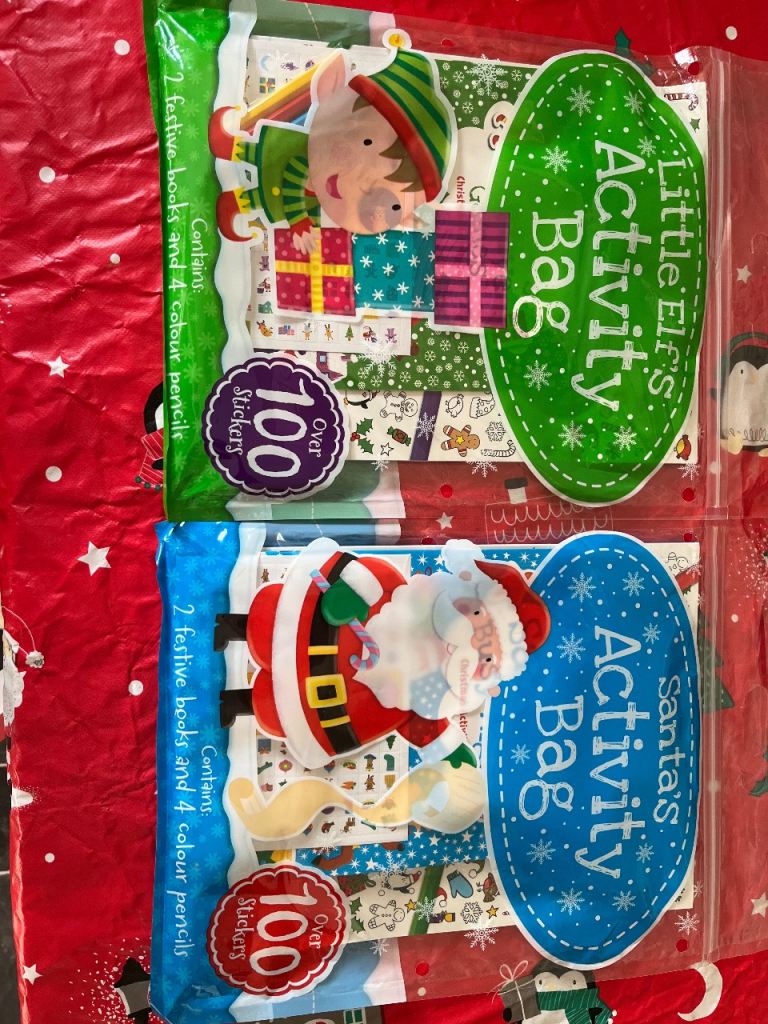 2x christmas activity packs to be collected ASAP. 