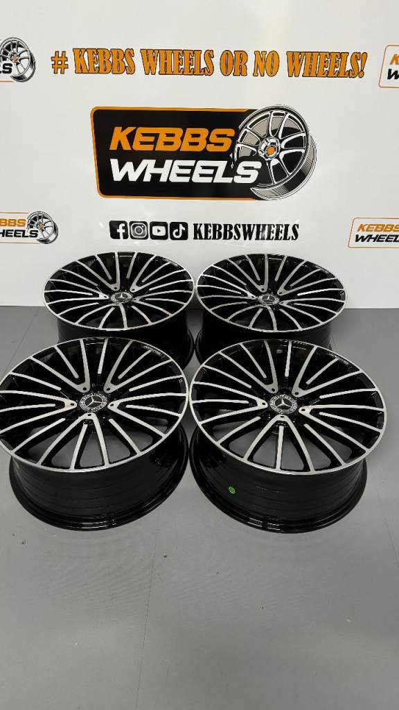 19" MERCEDES S CLASS REPLACEMENT STYLE ALLOY WHEELS C CLASS E CLASS S CLASS 