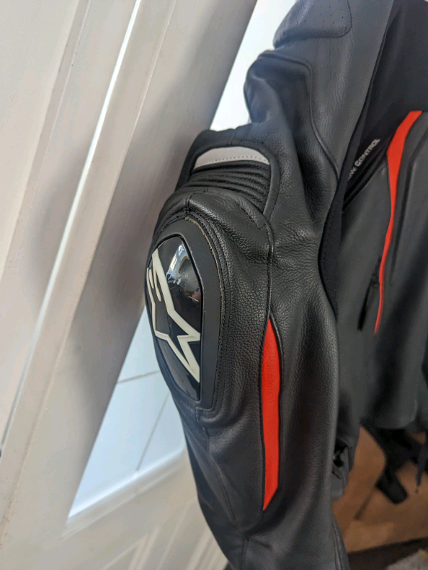 Fully leather Motorcycle jacket