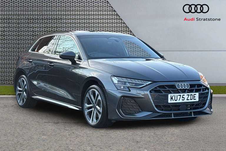 2025 Audi A3 1.5 TFSI e 204 S Line 5dr S Tronic Hatchback Plug-In Hy Automatic