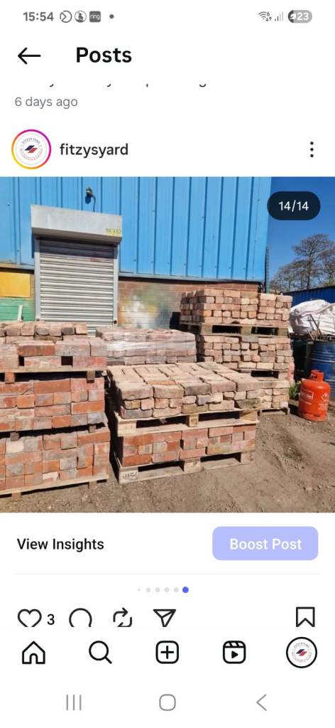Reclaimed Bricks from £1 per Brick 