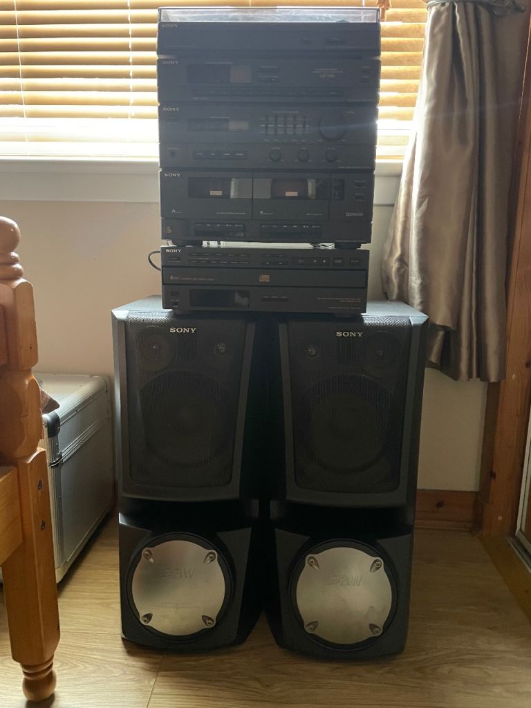 COMPLETE SONY AUDIO SYSTEM